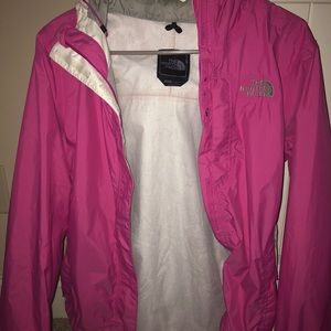 Women’s North Face rain jacket